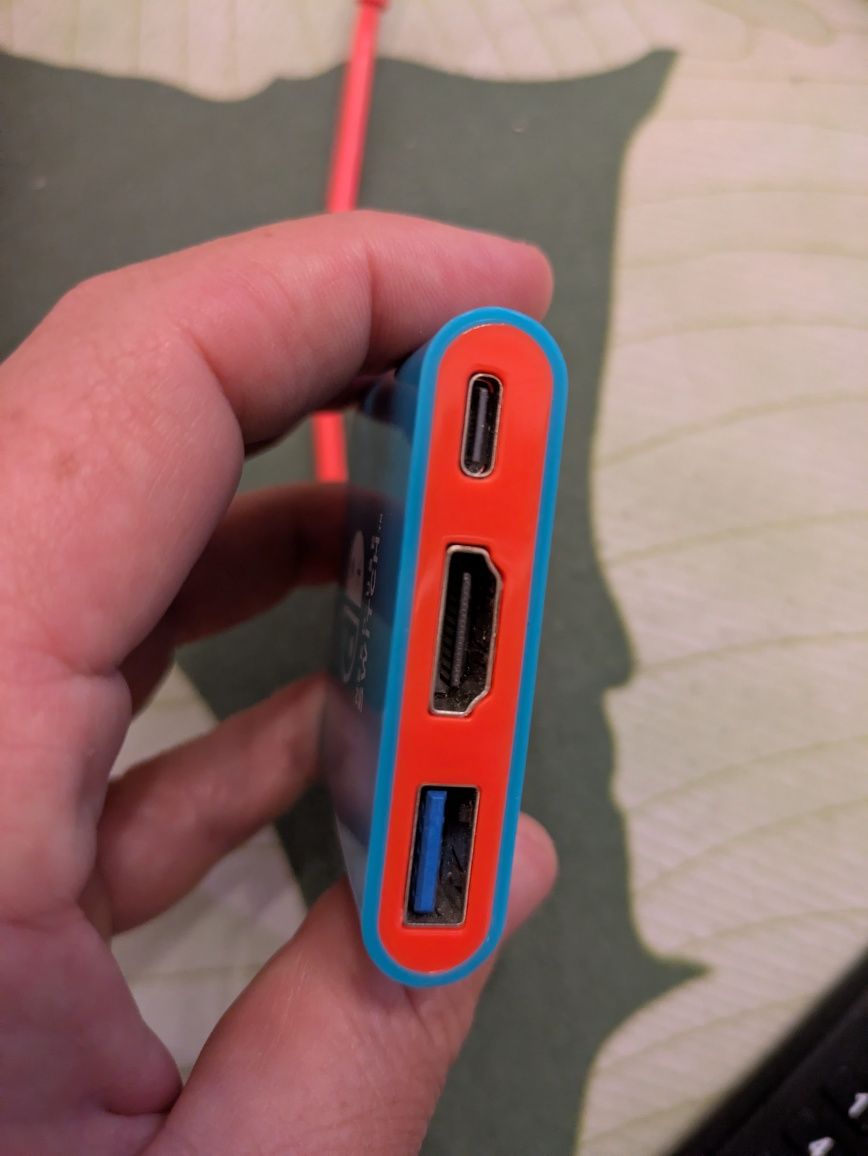 Nintendo switch dock portatil