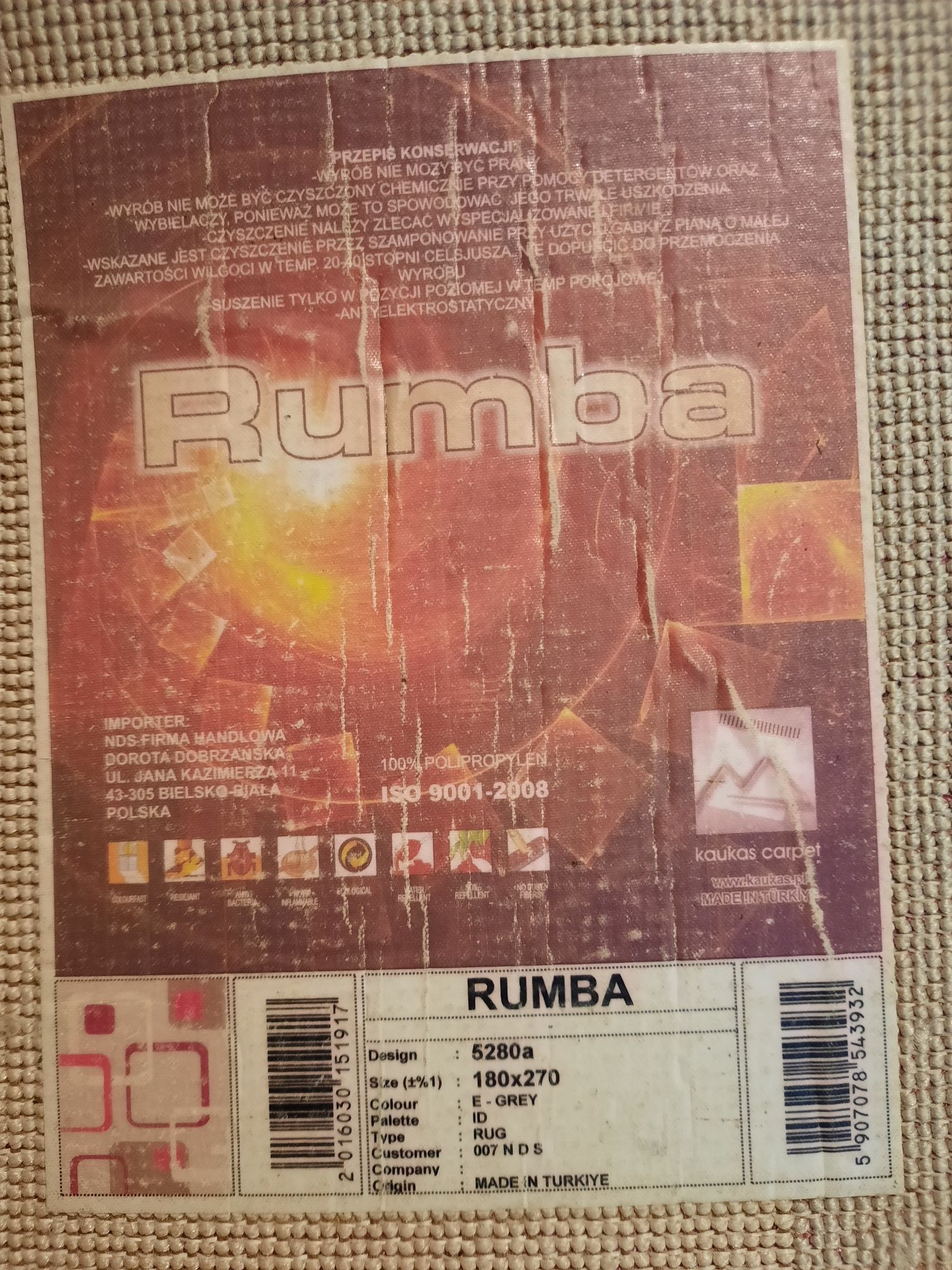 Dywan Rumba 180/270