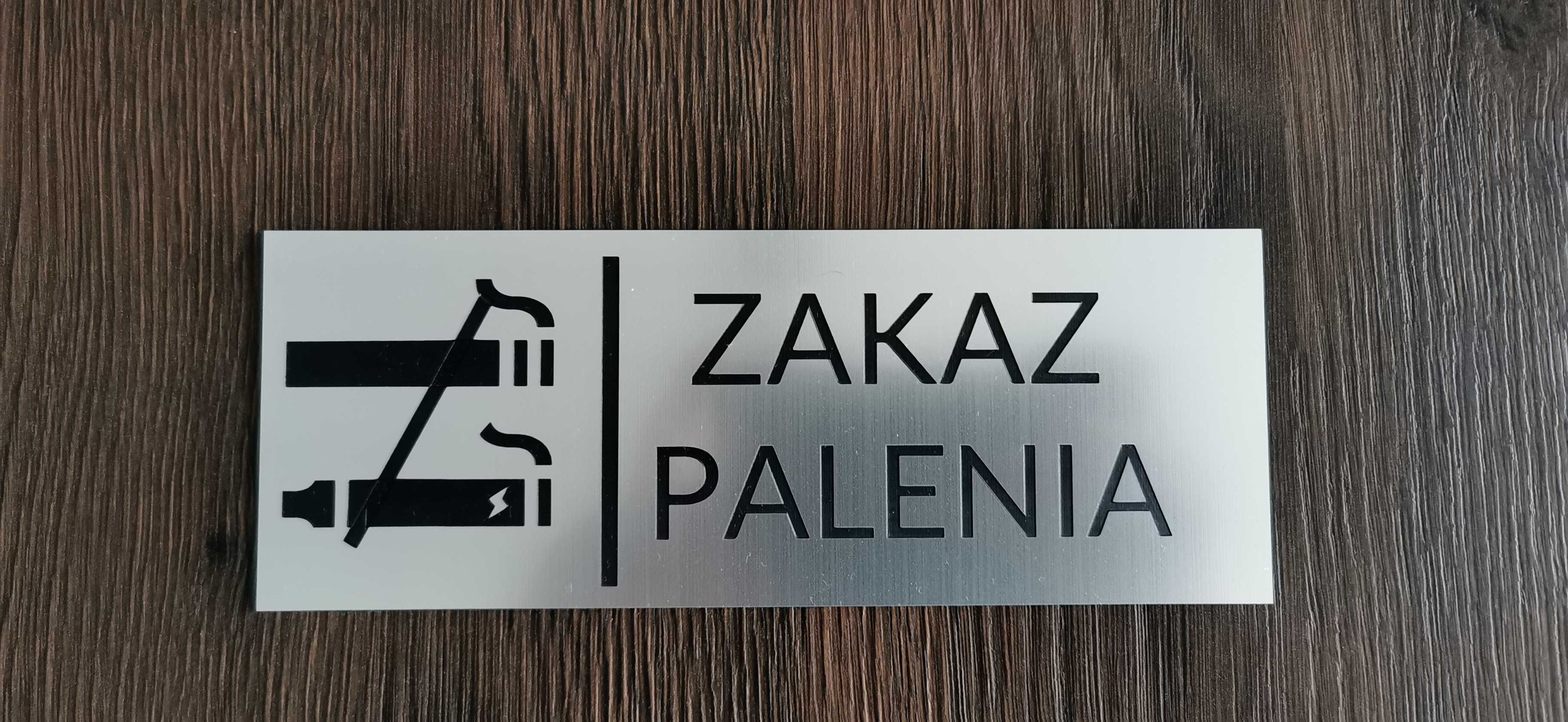 Tabliczka na drzwi "ZAKAZ PALENIA"