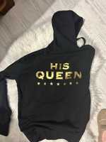 His Queen bluza z kapturem S/M