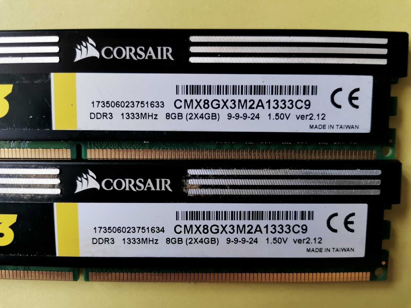DDR3 8GB CoRsaiR xMs3 10600 -Komputer