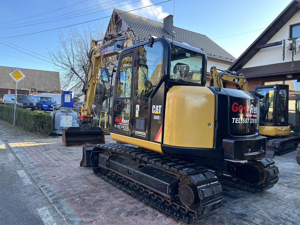 Minikoparka Cat Caterpillar 308e2 CR z Niemiec 8ton