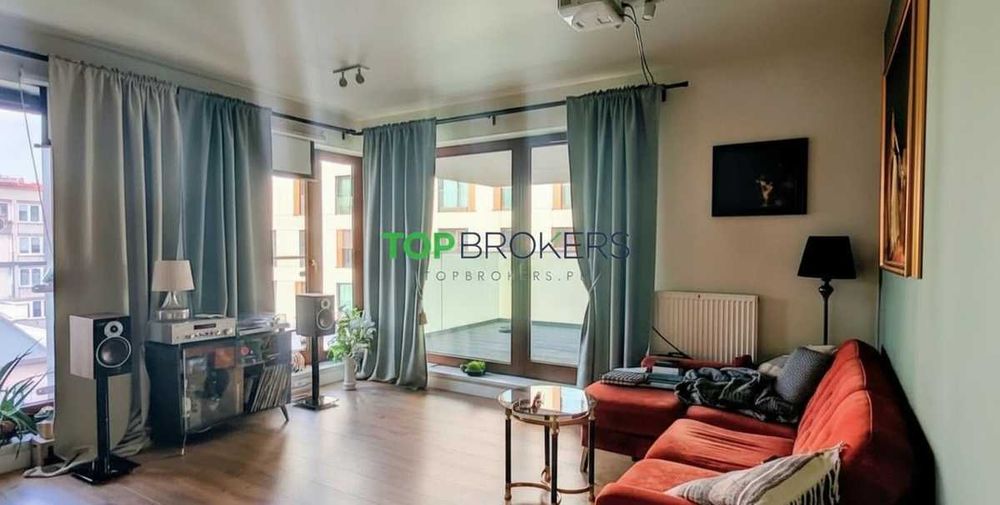 Komfortowe dwa pokoje z widokiem na Port Praski, ul. Okrzei