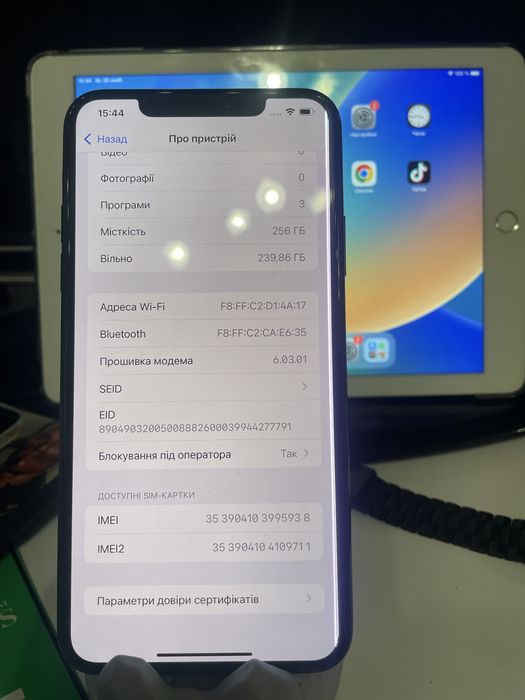 Iphone 11 pro max 256