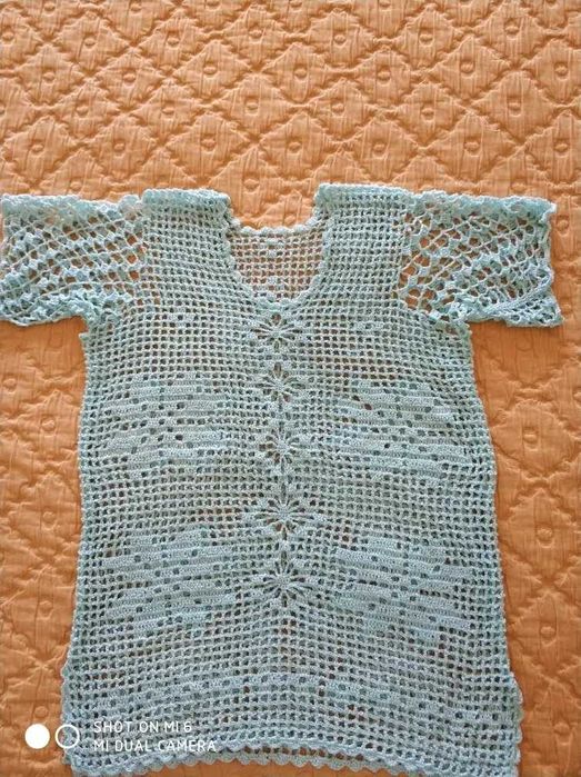 Camisola Crochet