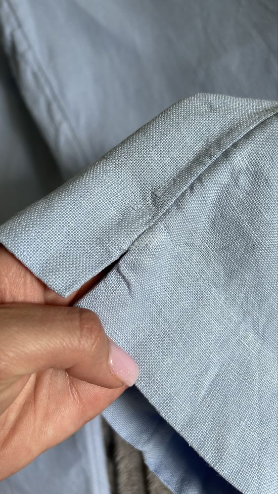 Продам лляні брюки ніжно блакитного кольору