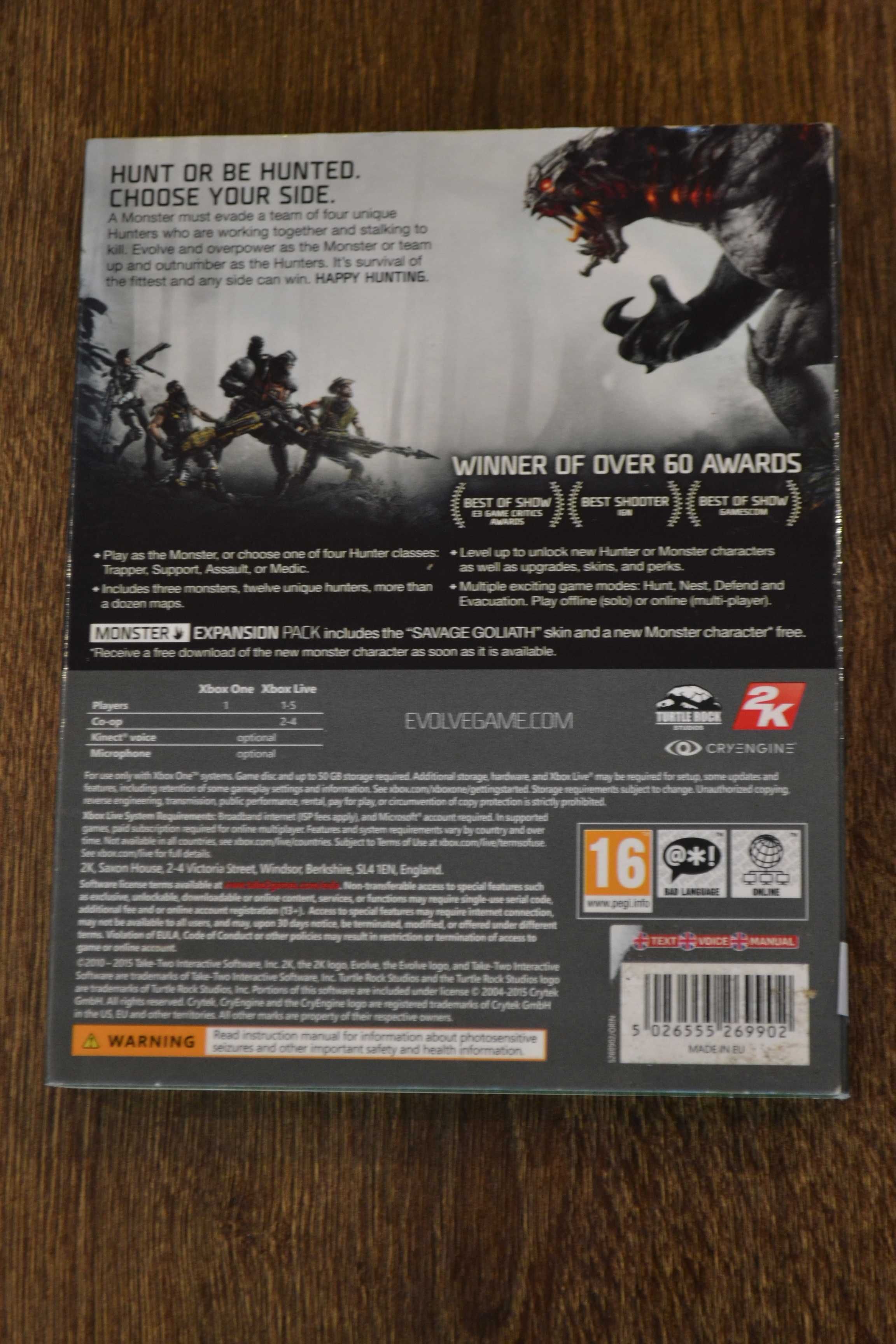 Evolve  Xbox One