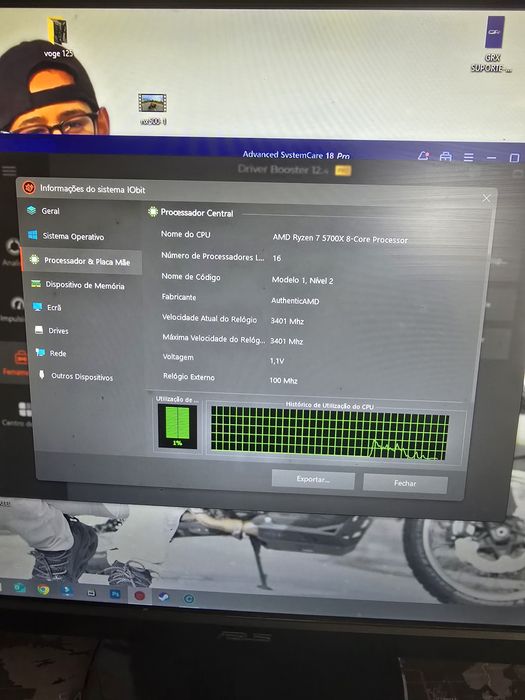 PC Gamer Ryzen 7 + RX 7600 + 32GB RAM + SSD 1TB