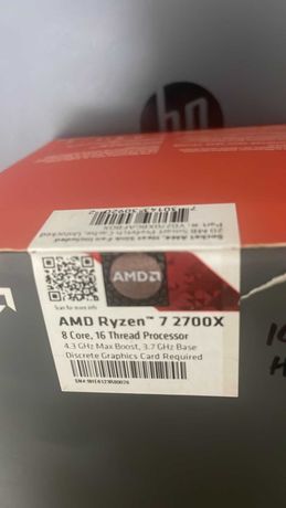 AMD Ryzen 7 Pinnacle Ridge 2700X BOX.Новый.Гарантия