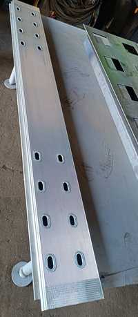 Panel deska aluminiowa do lawety przyczepy autolawety