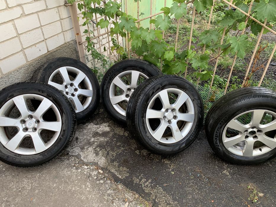 Продам колеса в зборі на hundai santa fe, 235/60 R18 103w