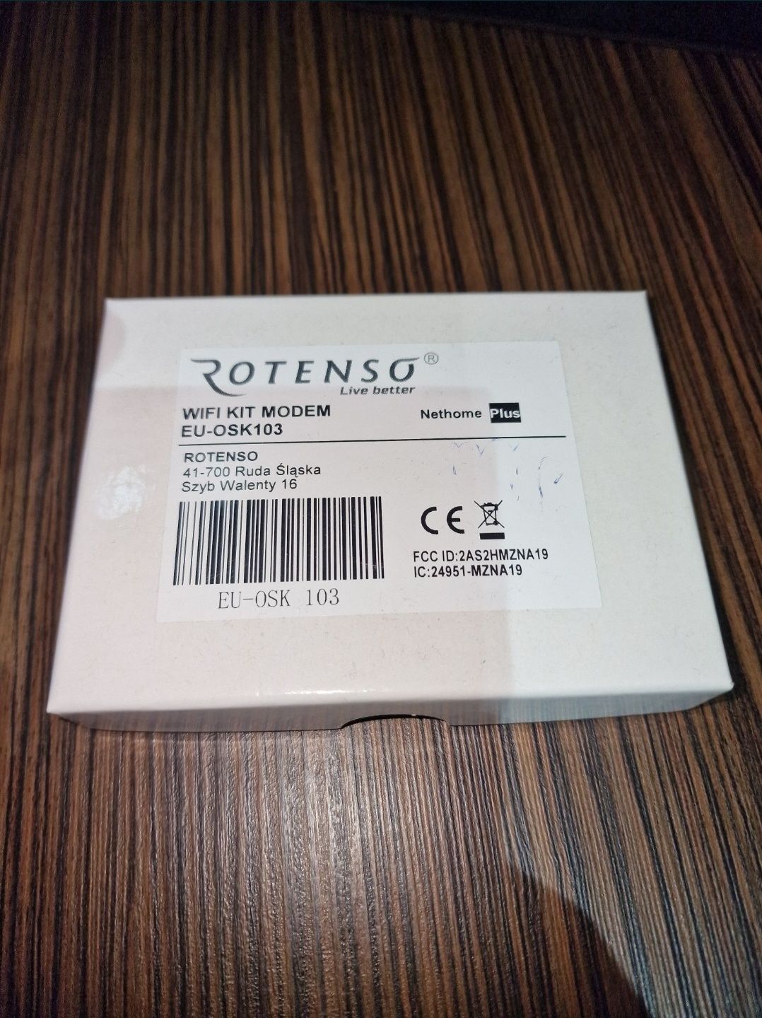 WiFi USB Modem ROTENSO MIDEA KAISAI EU-OSK103 modem do klimatyzacji