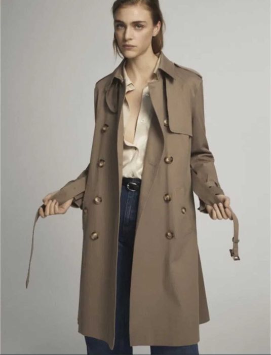 Плащ, тренч Massimo Dutti