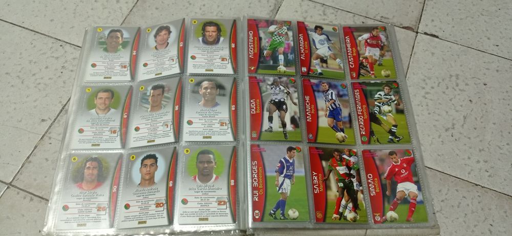 Caderneta Panini mega craques 2003 ( de cromos / cartas)