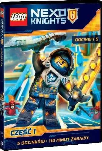 Film LEGO Nexo Knights, część 1 + 2 płyty DVD