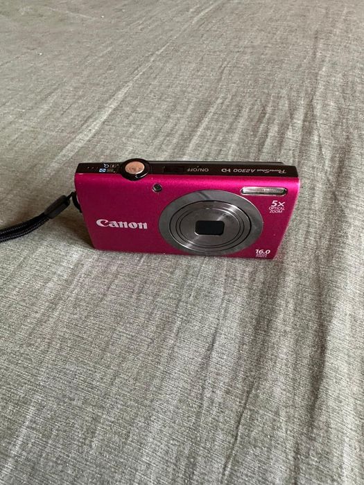 Canon PowerShot A2300 IS Rosa - Câmara Digital