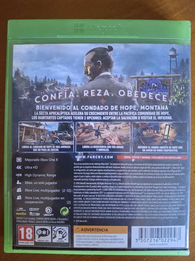 Farcry 5 Xbox One