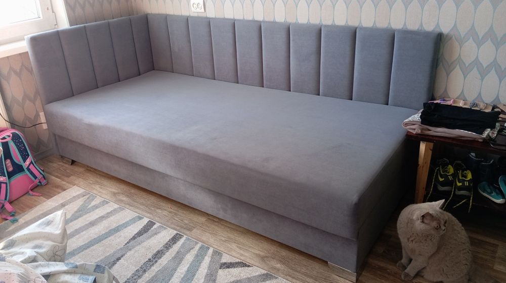 Ліжко кутове односпальне