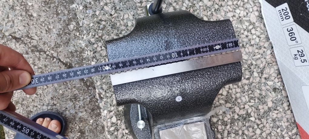 Bardzo duże cieżkie imadło 200mm