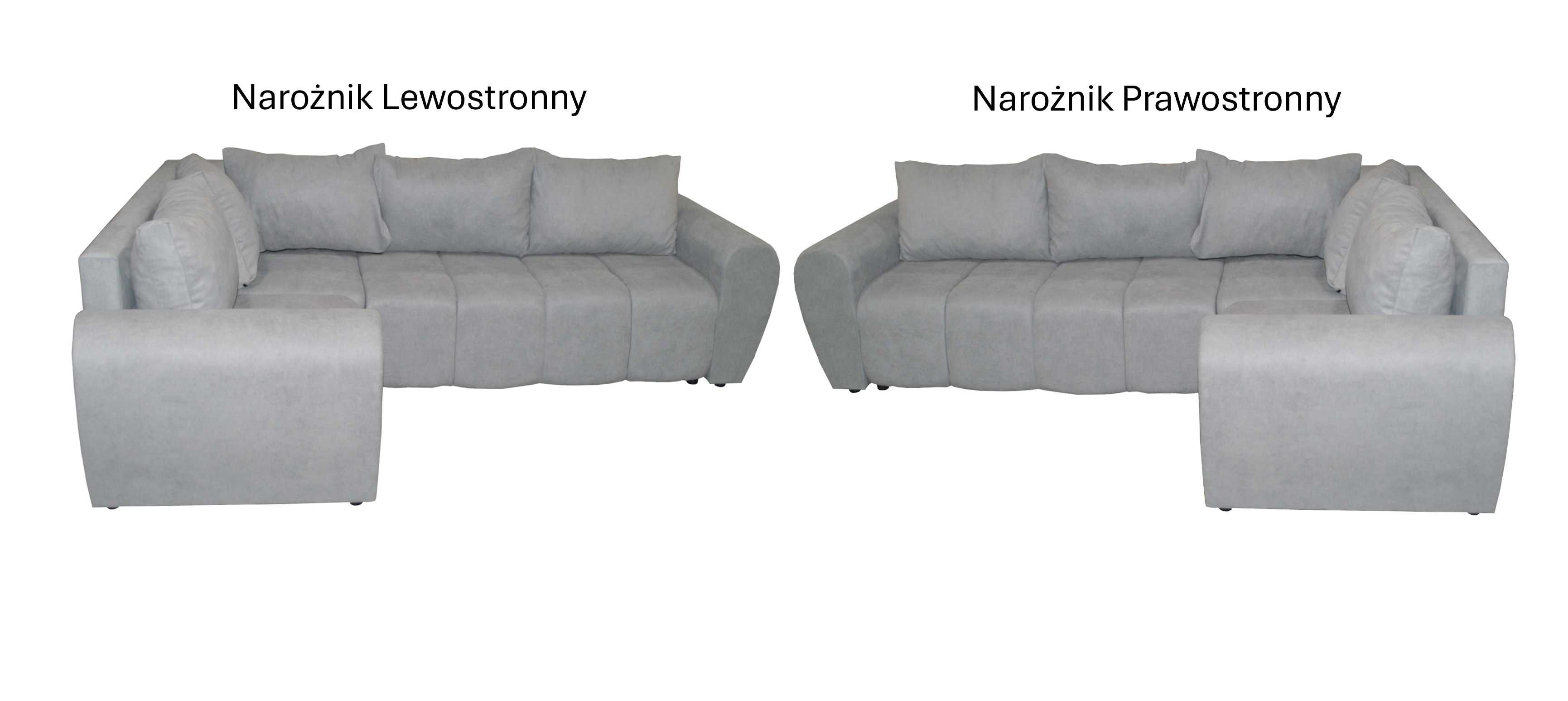 Narożnik Bueno II - w tkaninie sztruks z dostawą za 0 zł w całym kraju