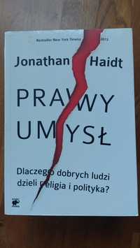 Ksiazka Prawy umysł J. HAIDT