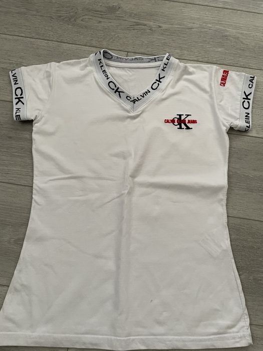 Nowa koszulka z logo Calvin Klein r. Xs-S