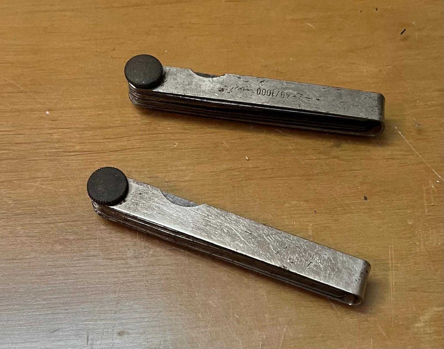 Conjunto de Lâminas de Folga Metálicas