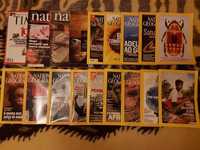 Revistas National Geographic, Nature e Time