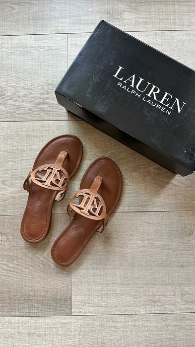 Шкіряні в'єтнамки Ralph lauren б/у оригінал, 36 розмір