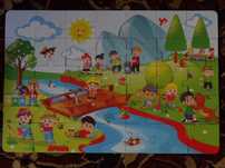 Puzzle "Przyjaciele Przyrody"
