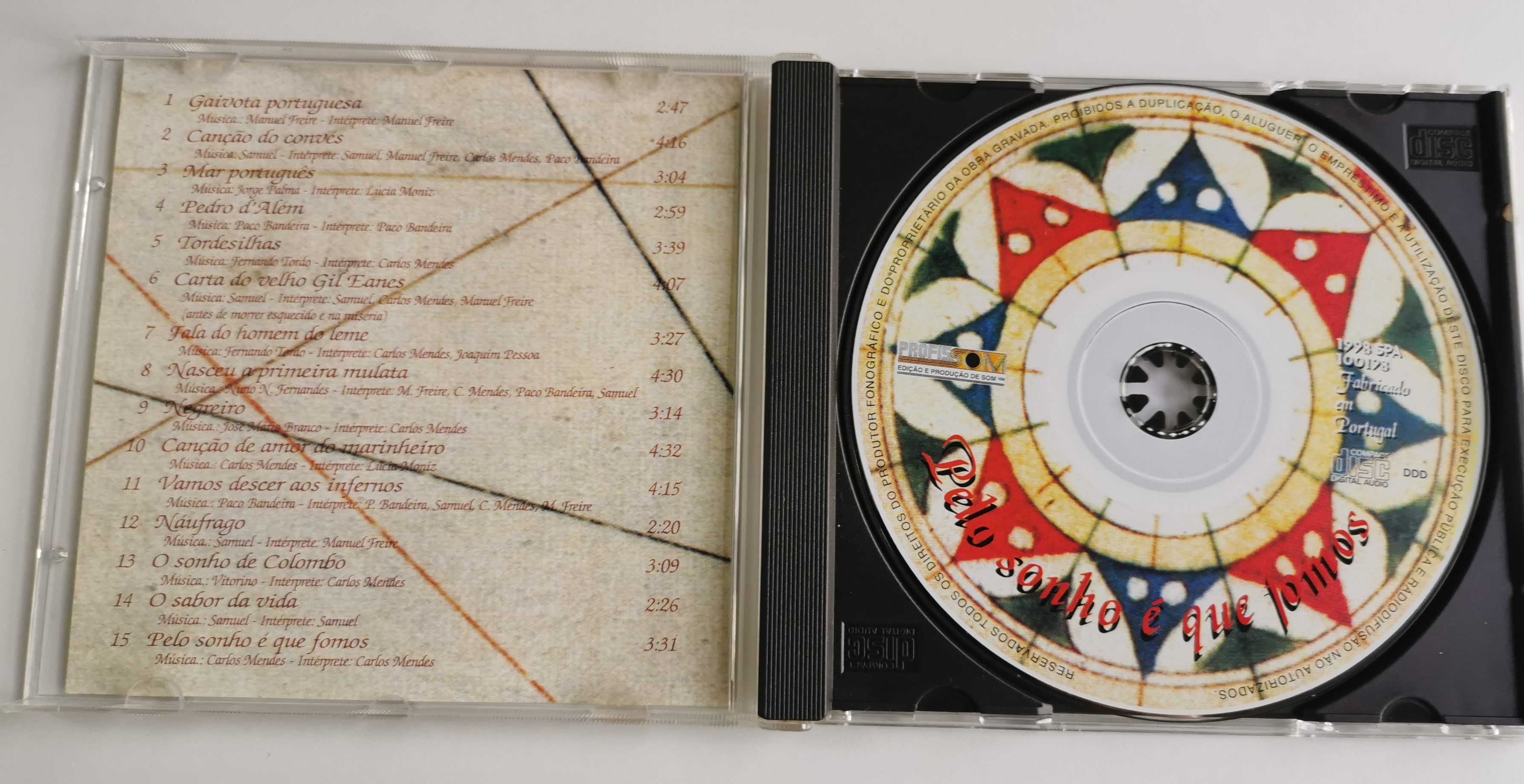 CD - Pelo sonho é que Fomos