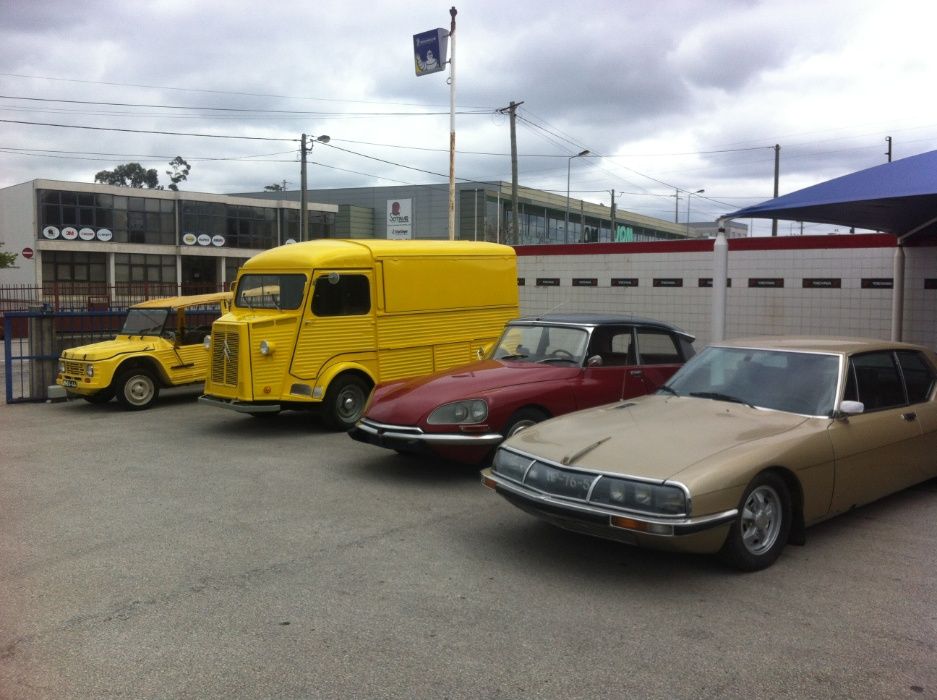 Restauro de Citroen DS boca de sapo-Citroen HY-arrastadeira - Peças