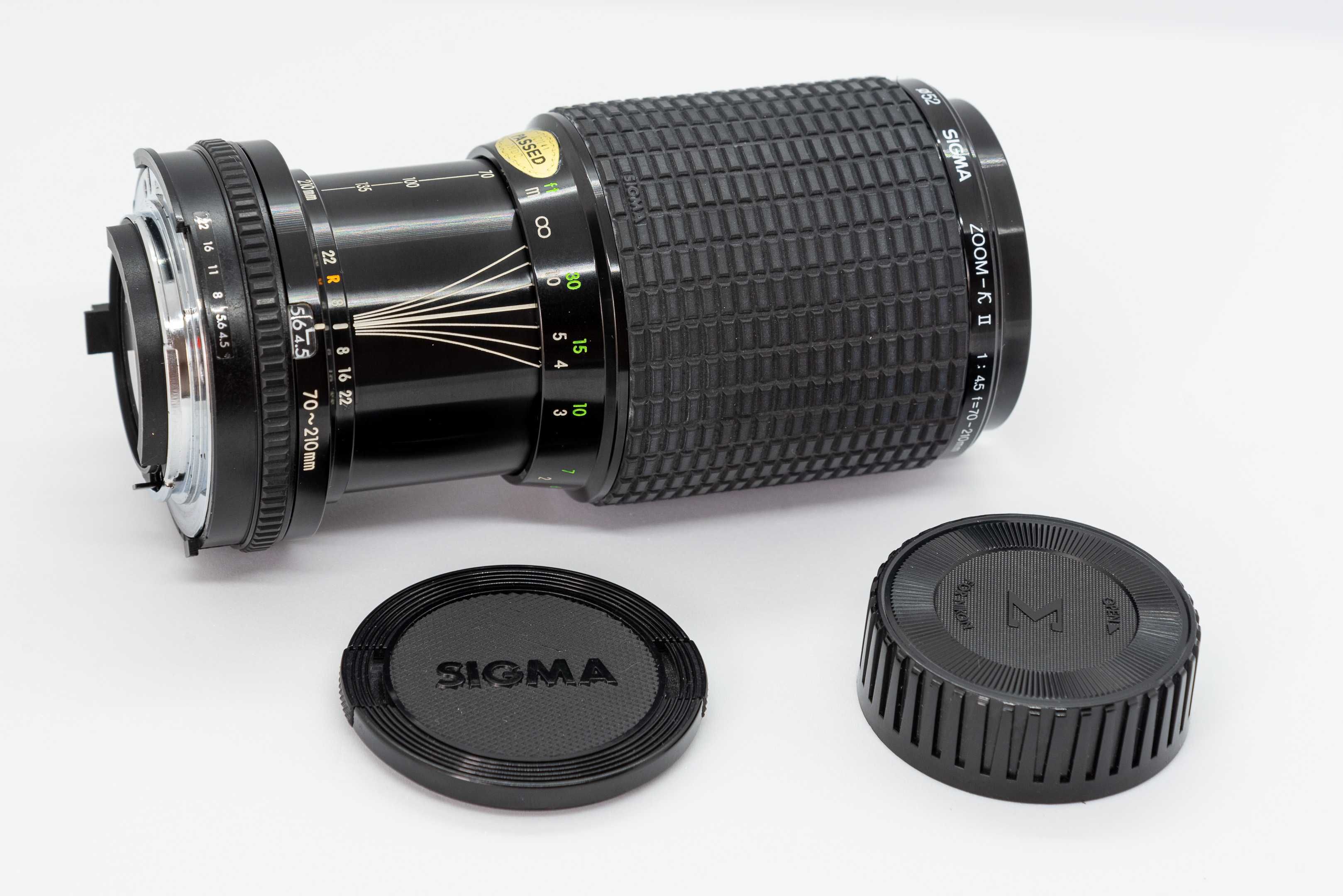 Sigma 70-210mm F/3.5-4.5 AIS Montagem Nikon F Mount