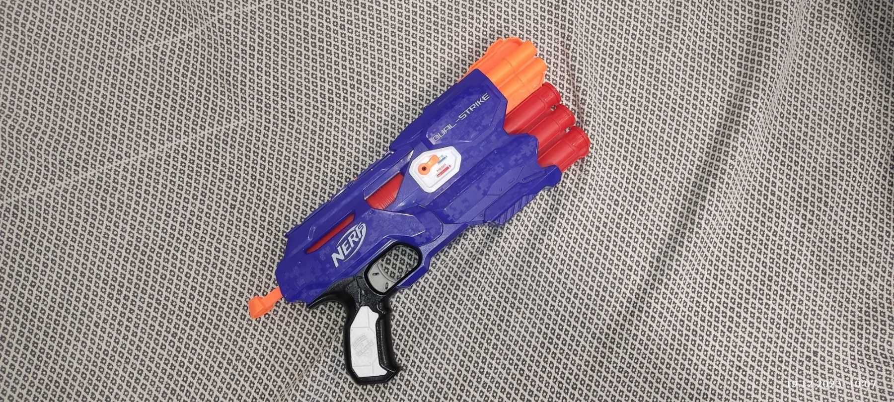 Бластер Nerf Elite HyperFire+Nerf Dual-Strike+Nerf RIVAL