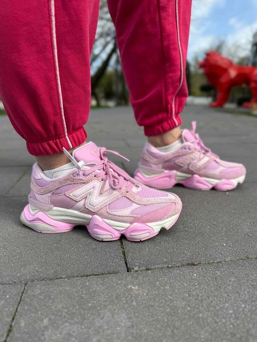 Кроссовки Женские New Balance 9060 Full Pink/Кросівки Жіночі НьюБеланс