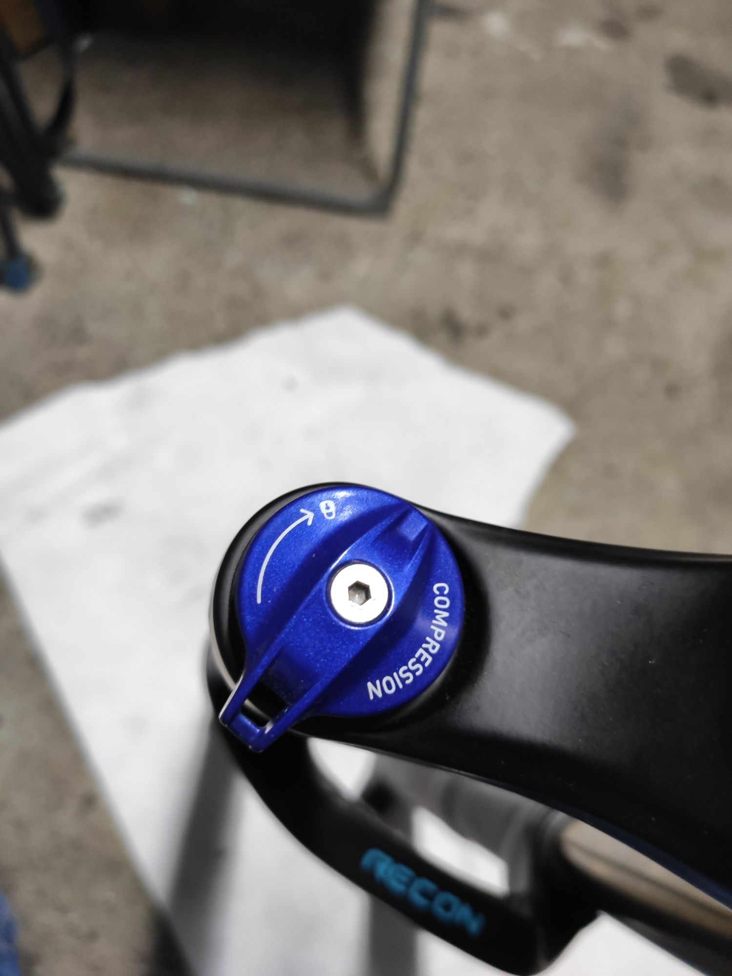 Suspensão rock shox Recon 140mm 29 MTB