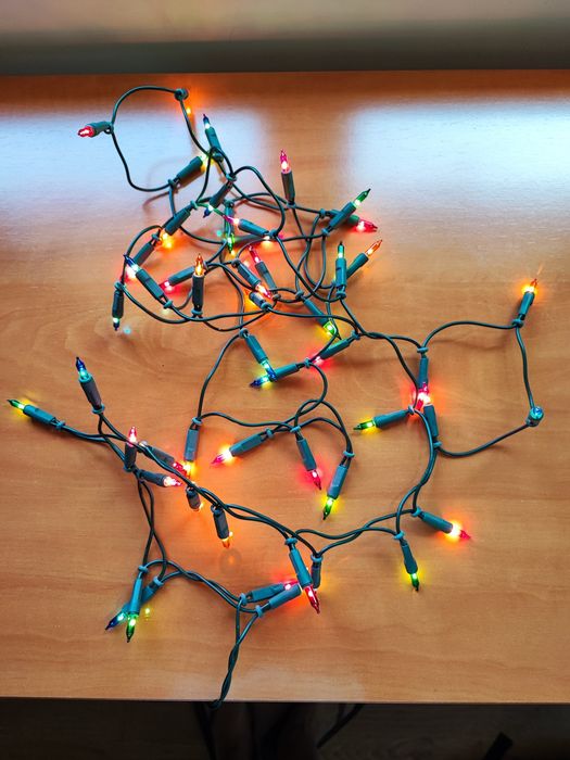 Série de luzes para árvore de Natall