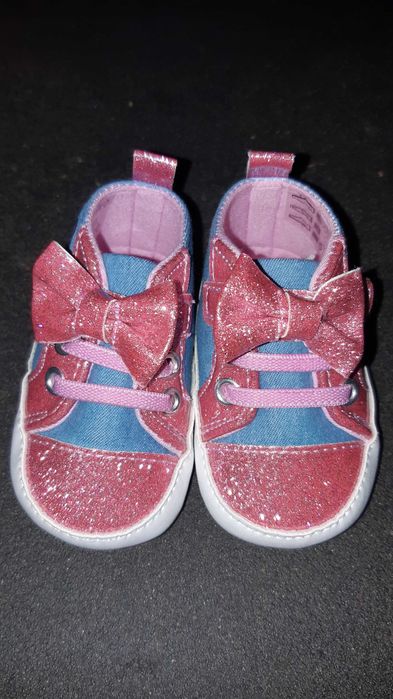 Niechodki buty Minnie 0-3 mce 16, 9,9 cm NOWE
