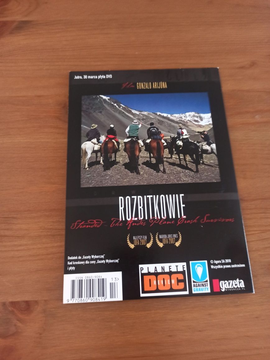 Dwa filmy DVD Walc z Baszirem i Rozbitkowie