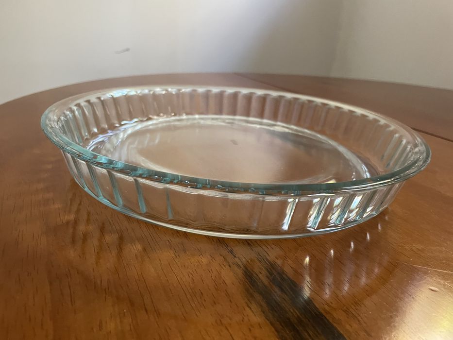 Szklana forma do tortow owocowych