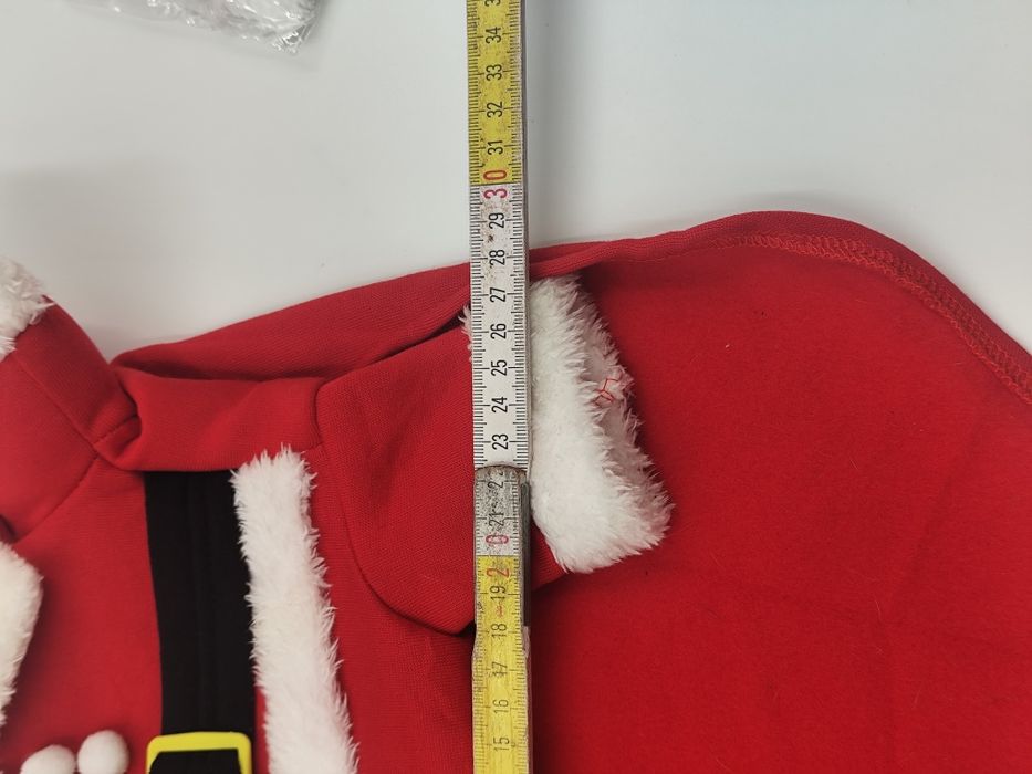 Strój świąteczny Mikołaj dla psa/kota  czapeczka