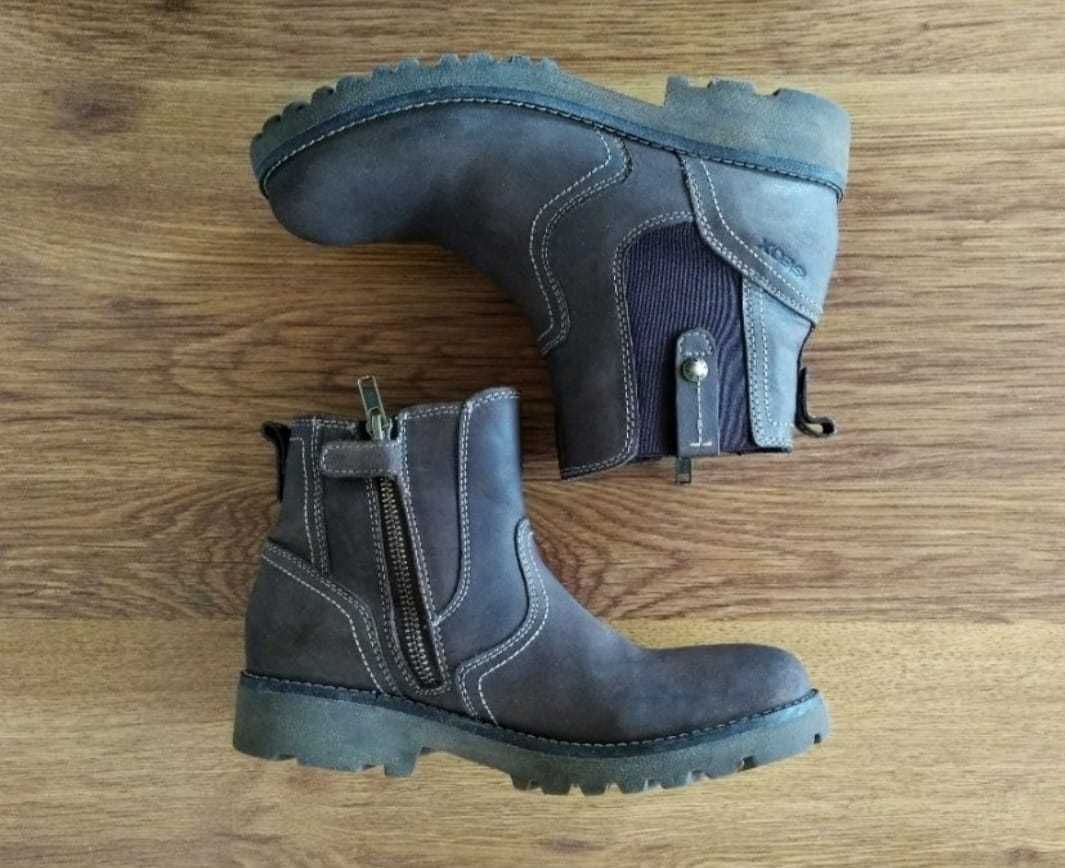 Buty GEOX sztyblety, trzewiki skórzane rozm. 37