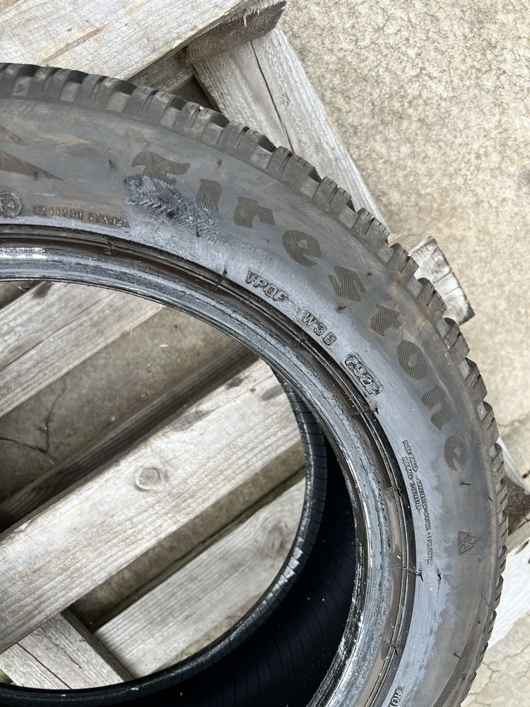 2xopona zimowa FIRESTONE w rozmiarze 205/55 R16