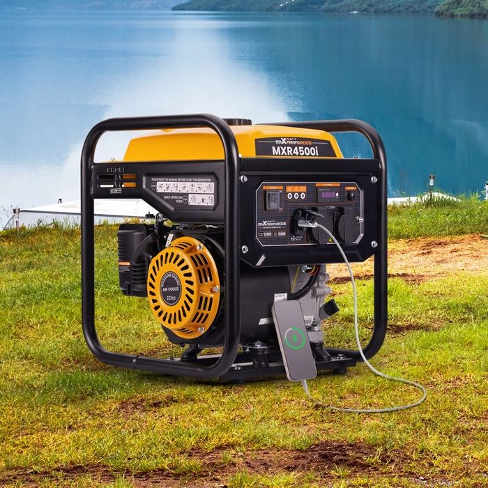 3.5kw Agregat Prądotwórczy Generator Inwertorowy 26kg 2x Usb Gniazda