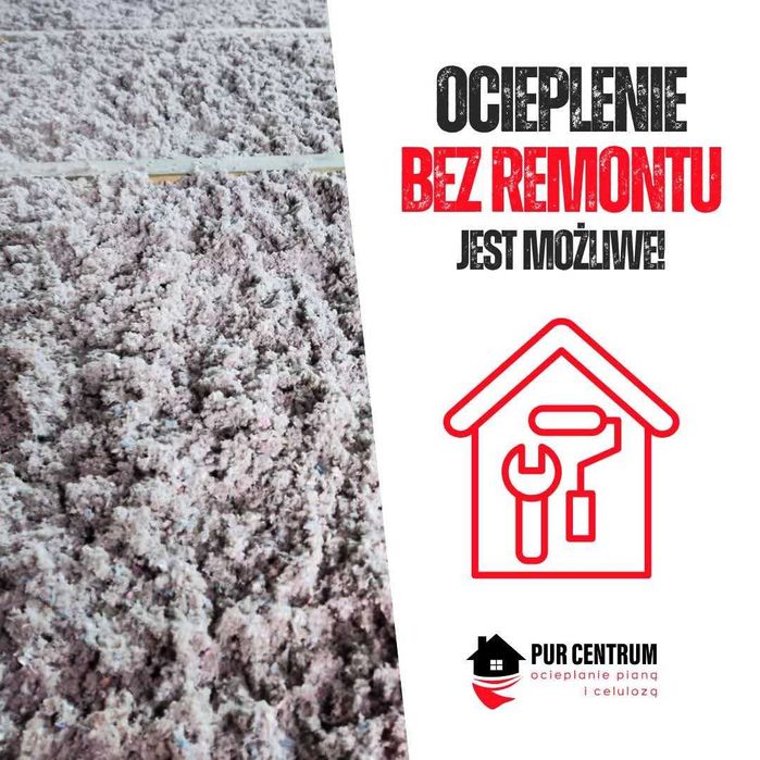 Ocieplanie Celulozą Izolacja Wdmuchiwaną Wełną Celulozową Ocieplenia