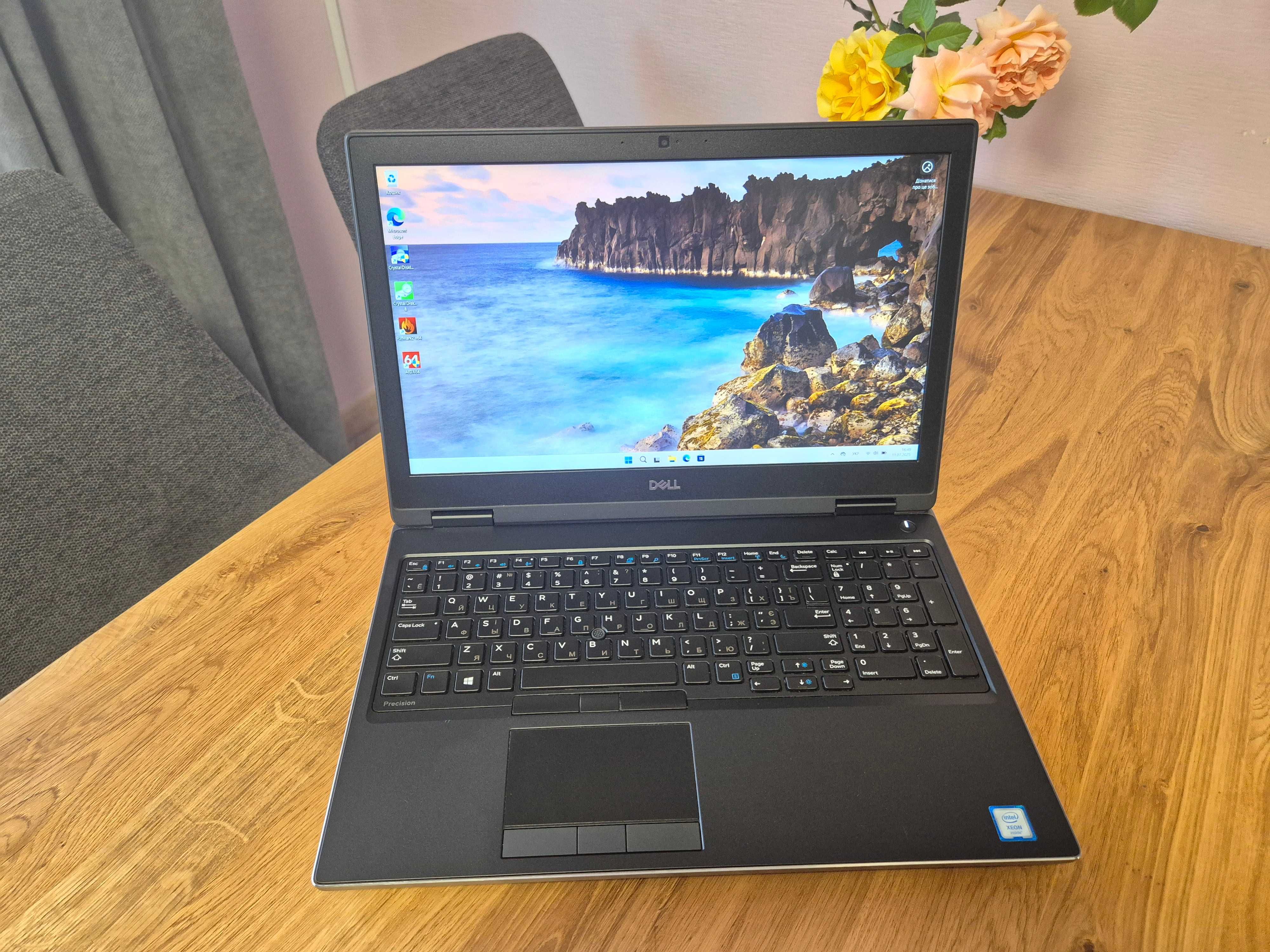 Ігровий Dell Precision 7530 15.6" Xeon E-2176M/Quadro P2000/32G/SSD512