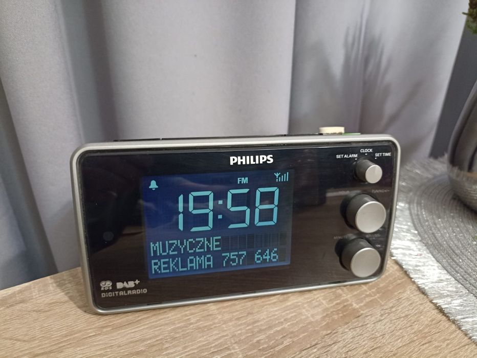 Radio budzik Philips Dab+ RDS