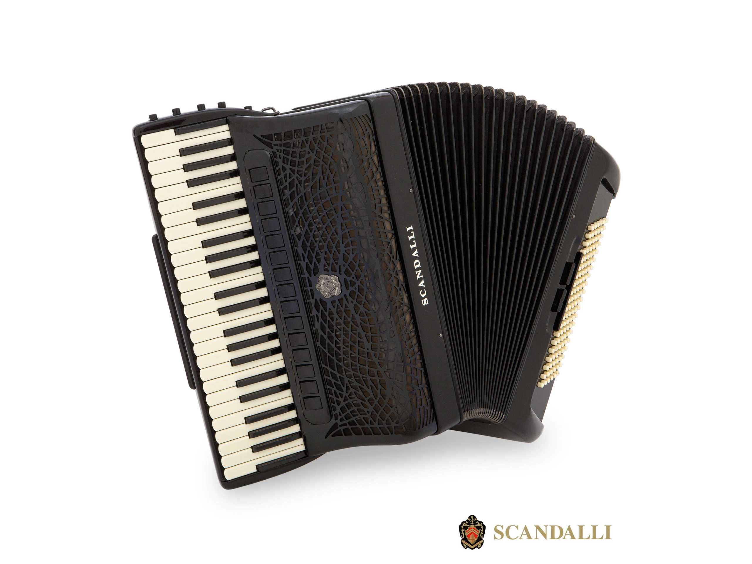 Akordeon Scandalli Conservatorio Extreme Piano Plus konwerter kanałowy