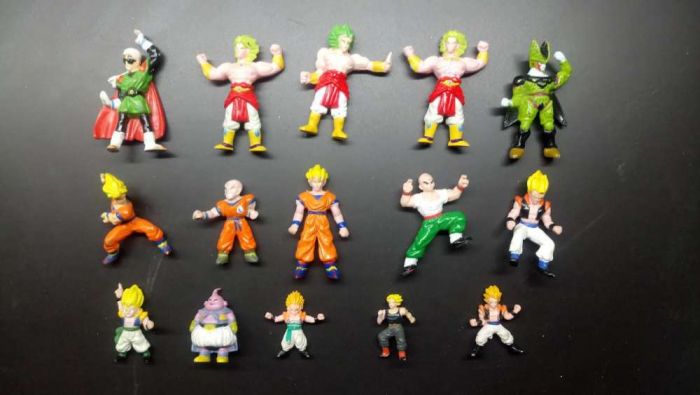 bonecos dragonball pvc
