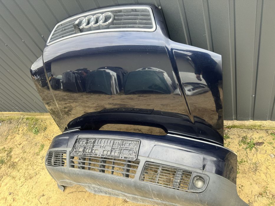 Передній бампер капот audi a6 c5 дорестайл ауді а6 ц5 ауди